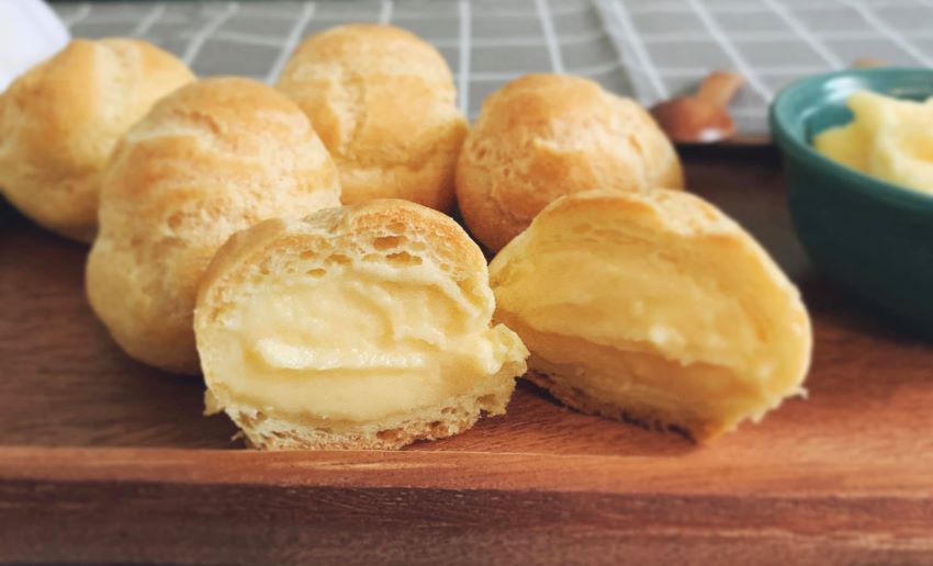 thành phẩm bánh su kem