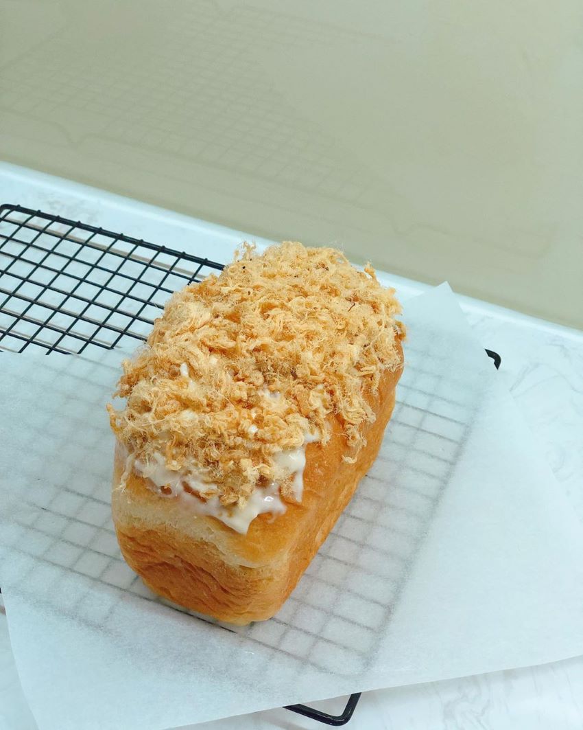 bánh mì phomai tan chảy