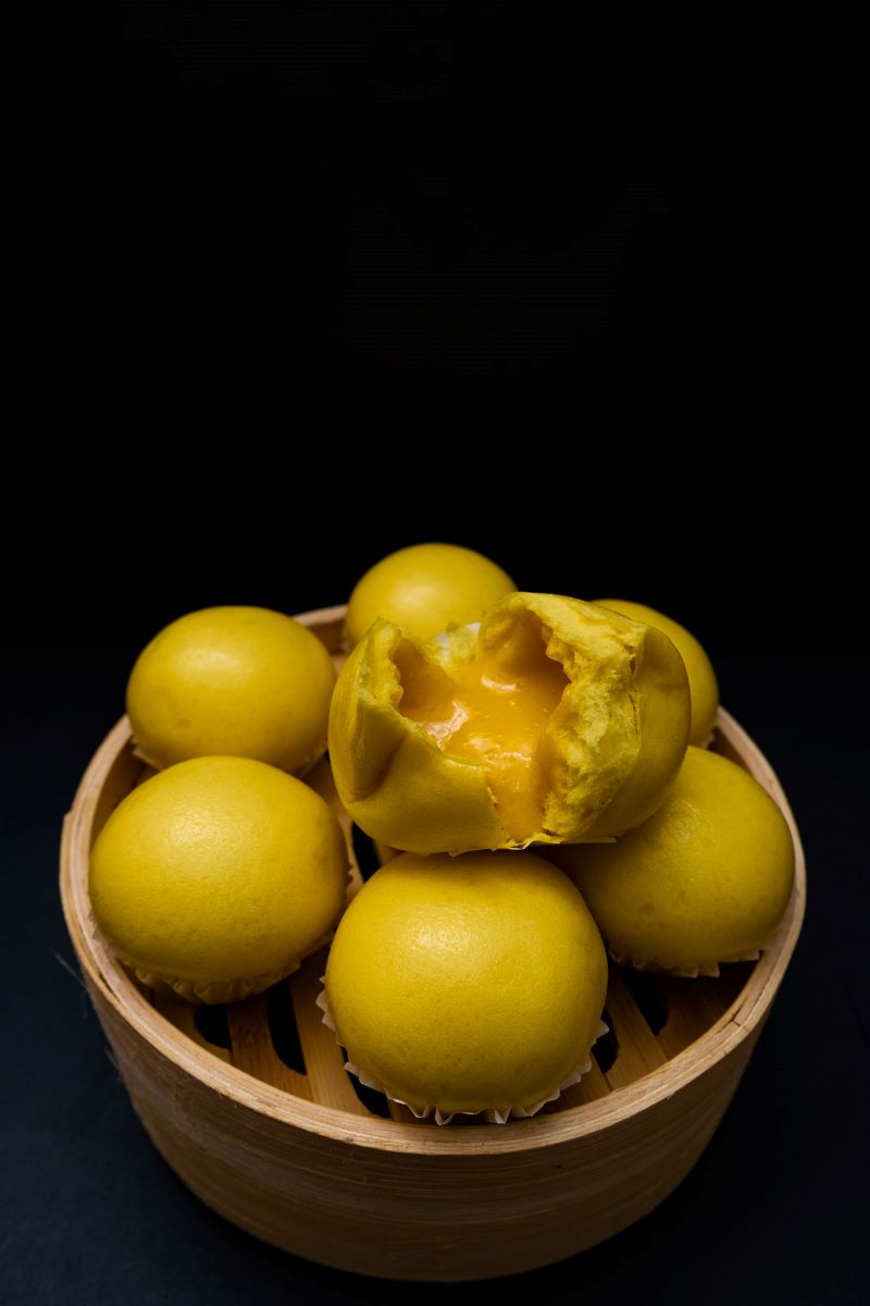 bánh bao kim sa trứng muối