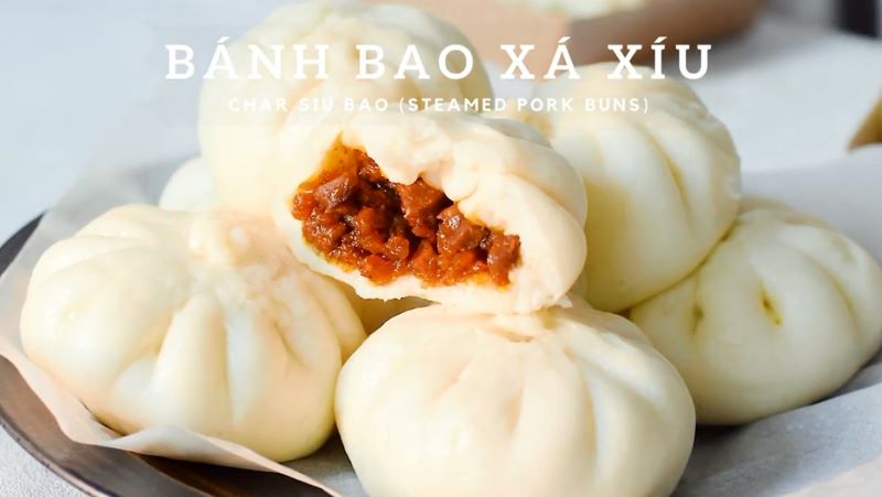 bánh bao xá xíu