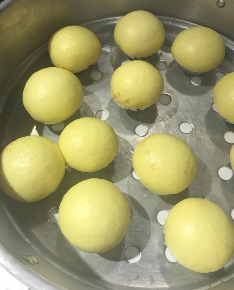 hấp bánh bao