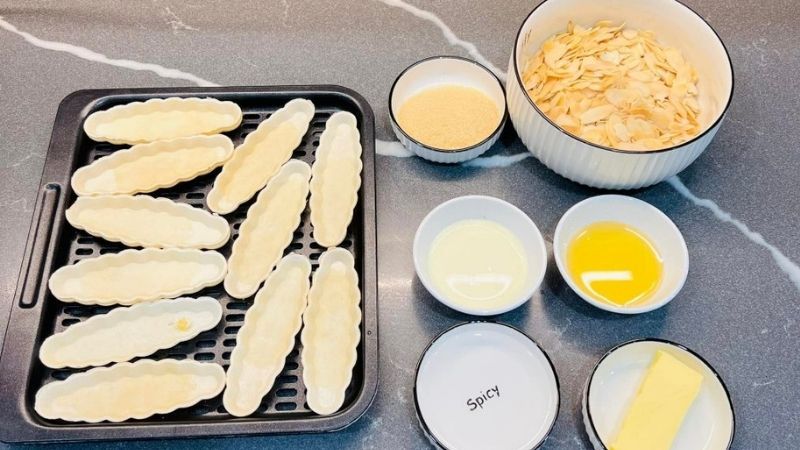 nguyên liệu bánh thuyền hạt