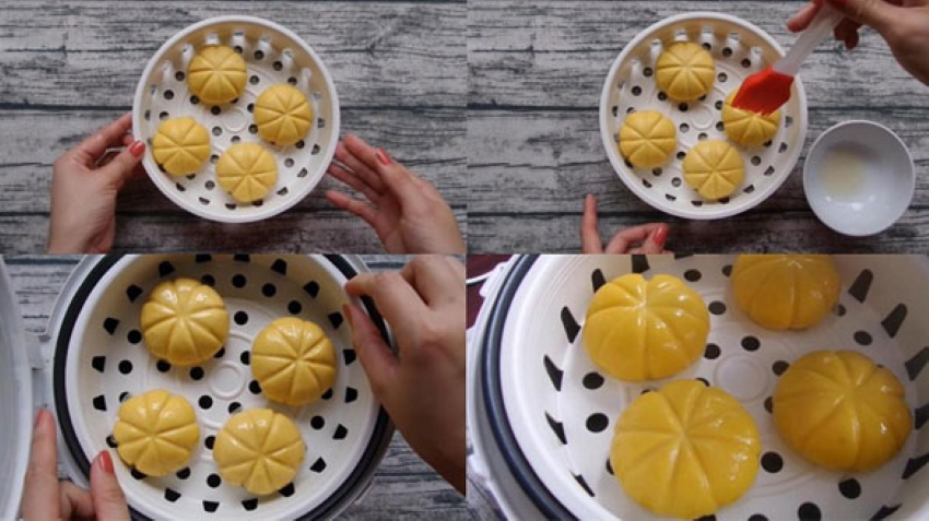 Bật Mí Cách Làm Bánh Bao Nhân Bí Đỏ Siêu Mềm Mịn