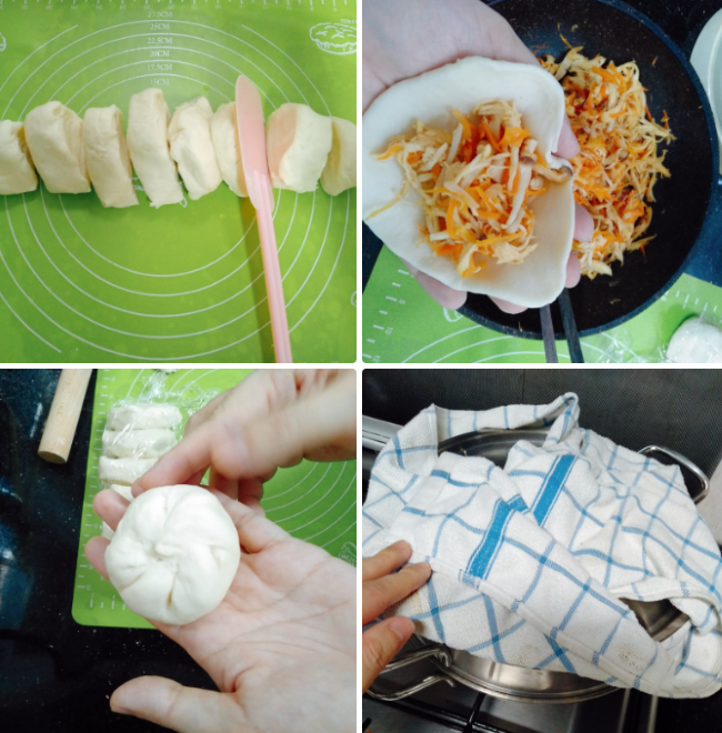 Mách Bạn Cách Làm Bánh Bao Nhân Thịt Gà Mềm Xốp