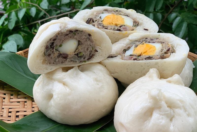 Cách Làm Bánh Bao Nhân Thịt Trứng Cút Ngon Dinh Dưỡng