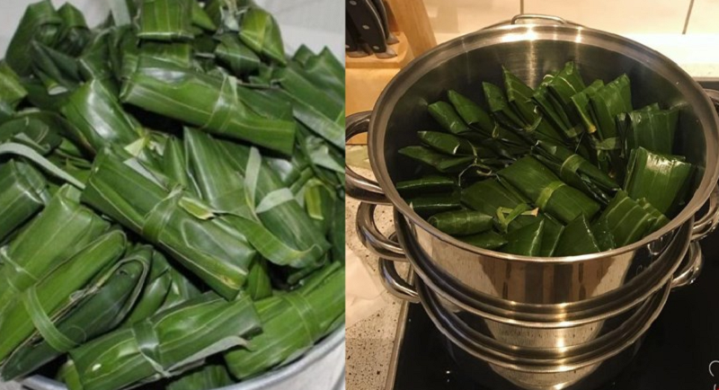 hấp bánh bột lọc